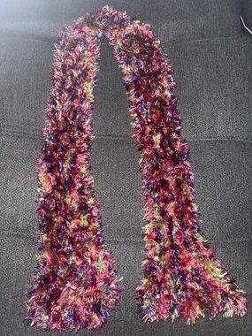 Handmade colorful scarf